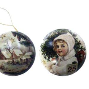 Victorian Christmas Bauble with Soap English Soap
