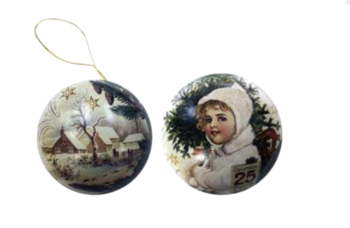 Victorian Christmas Bauble with Soap English Soap