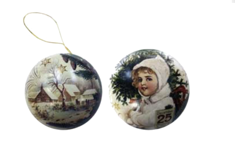 Victorian Christmas Bauble with Soap English Soap