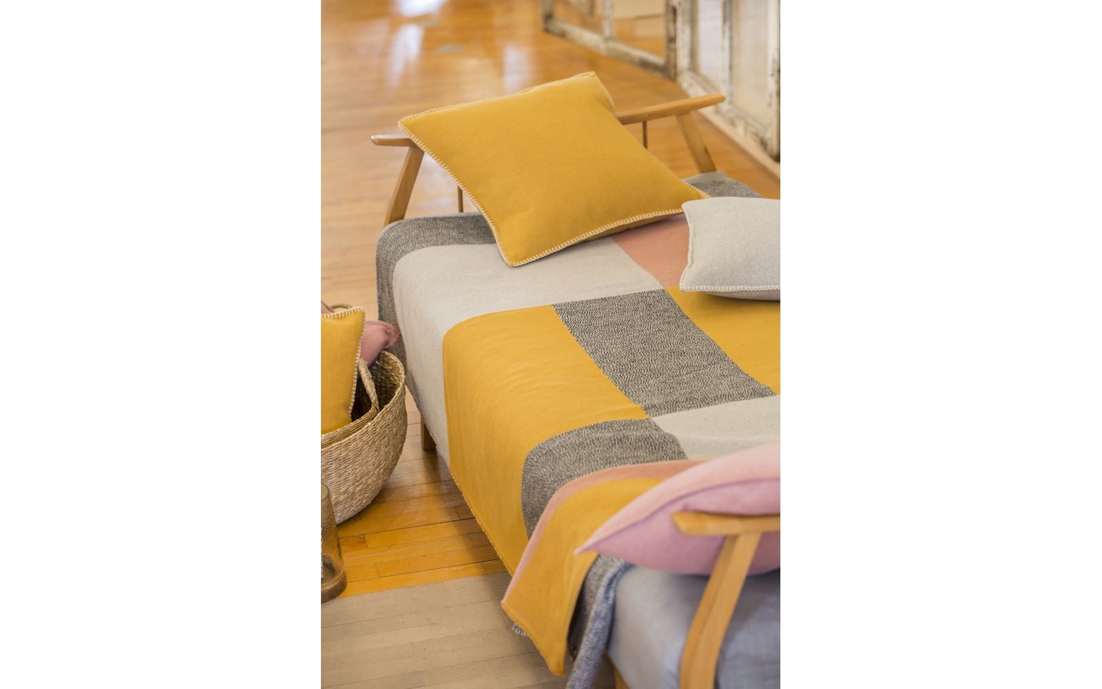 David Fussenegger Cotton Throws & Blankets Metaphore European Home