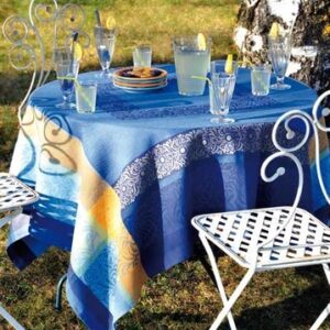 Le Cluny Provence French Jacquard Tablecloth