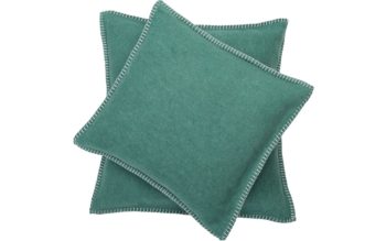 David Fussenegger pillow covers teal