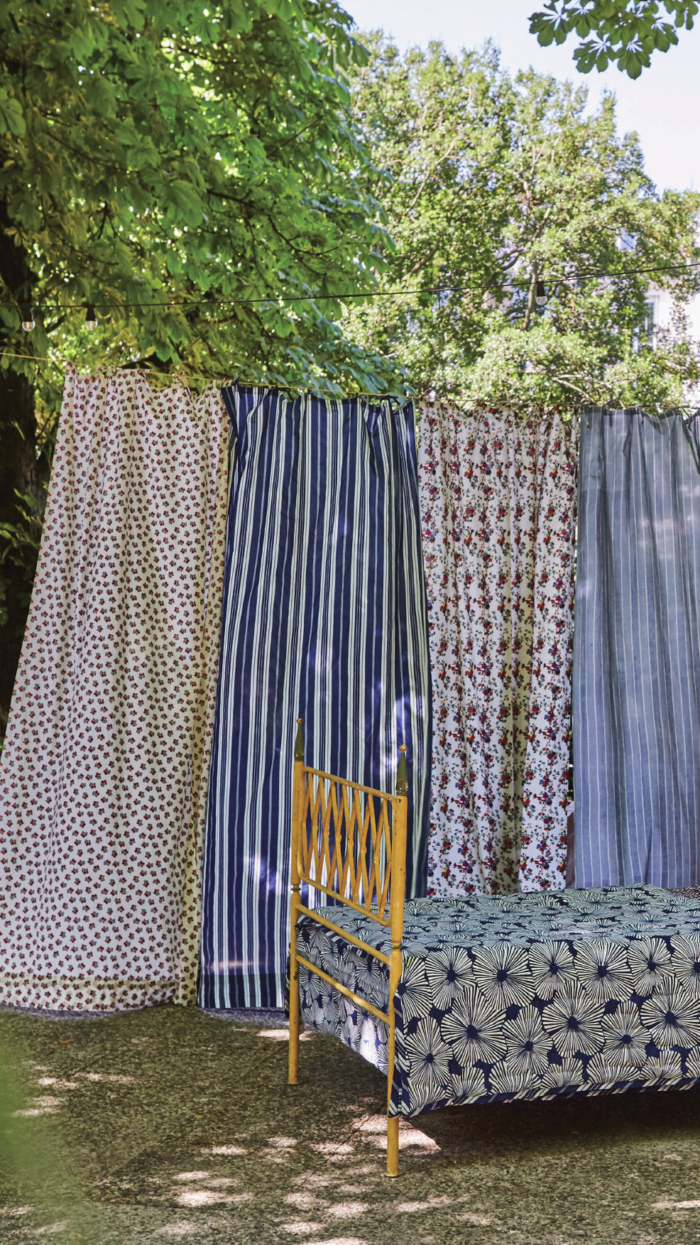 Petit Lucas French cotton curtain panels