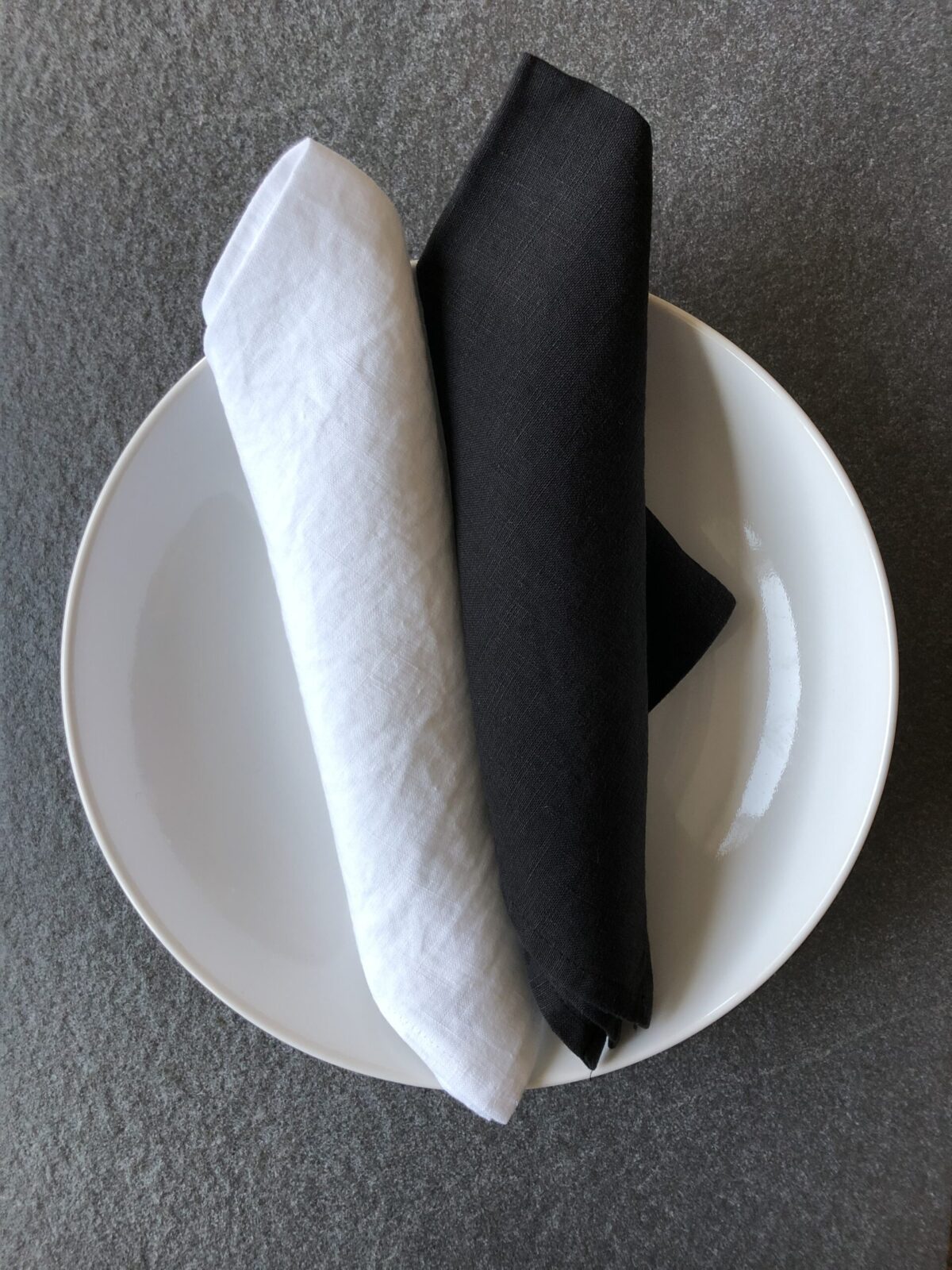 Libeco lilnen napkins Belgian linen