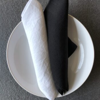 Libeco lilnen napkins Belgian linen