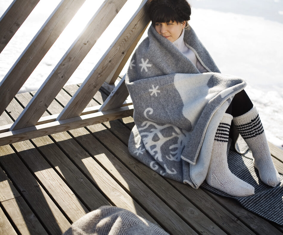 Lapuan Kanurit wool blankets Finland