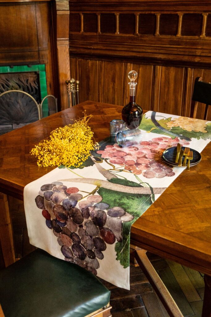 Napking linen table runners Siicily metaphore european home