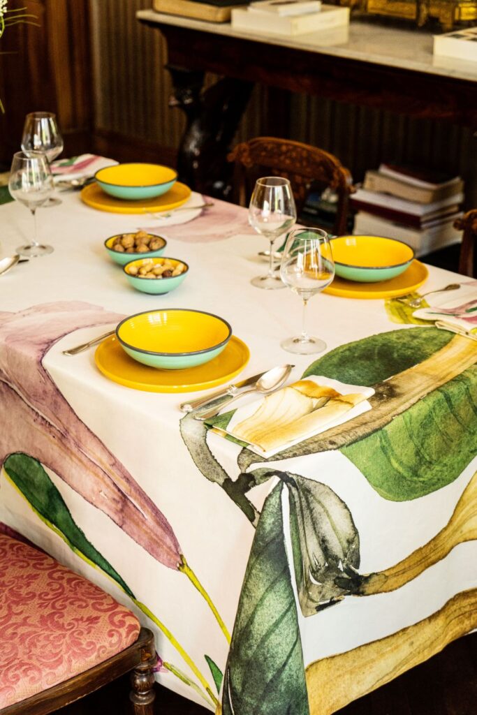 Tablecloths Sicily NapKing metaphore european home