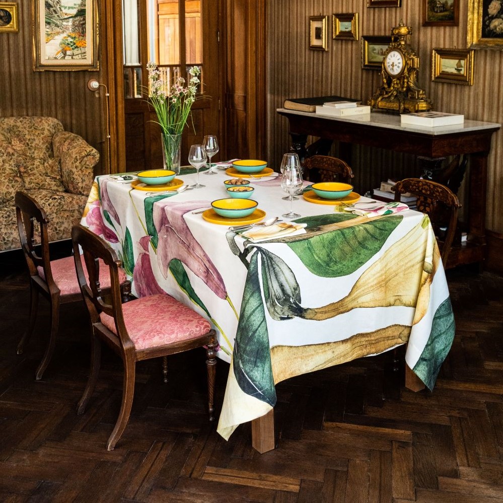 NapKing tablecloths Sicily Italy metaphore european home
