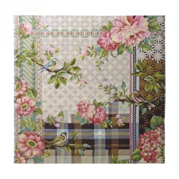 Miho Italian rugs jacquard flowers