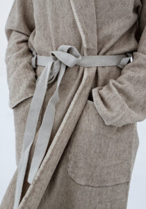 Lapuan Kankurit linen cotton robe Kivi Finland