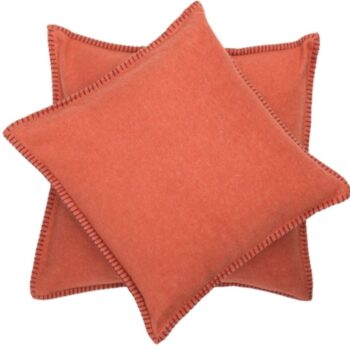 David Fussenegger pillow covers orange