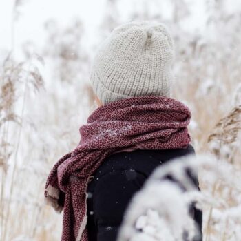 Lapuan Kankurit Koli merino wool scarf Finland