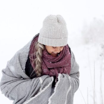 Lapuan Kankurit merino wool scarf Finland