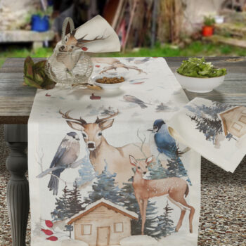 NapKing Italian Table Linens Fall & Winter Patterns