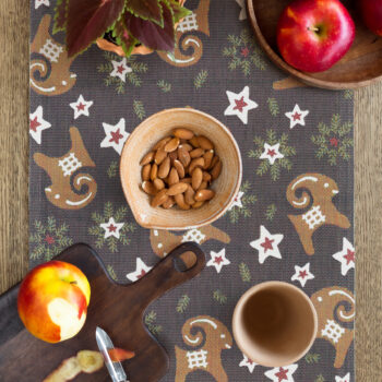 Ekelund Weavers Table Runner PEPPARKAKOR - Medium Length