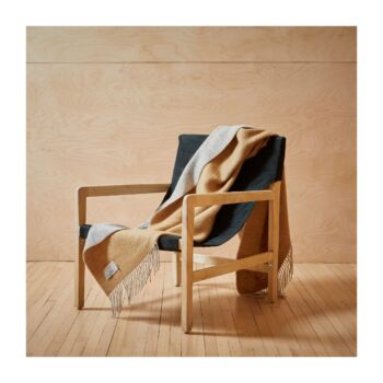 Tweedmill Wool Blanket-Throw - Dartmoor Desert Brown