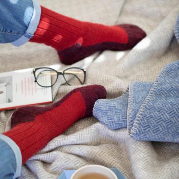 David Fussenegger Heavenly Blue Blanket