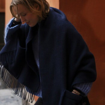 Lapuan Kankurit Pocket Shawl - BEAUTIFUL BLUE (Sold Out)